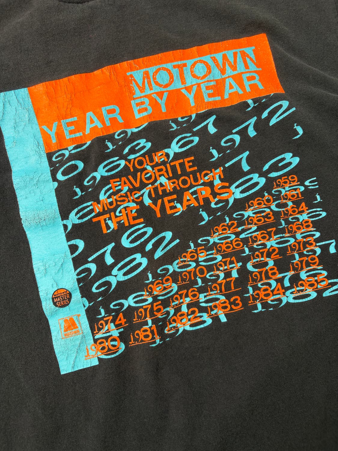 90s Motown Tee (black) 상품이미지5