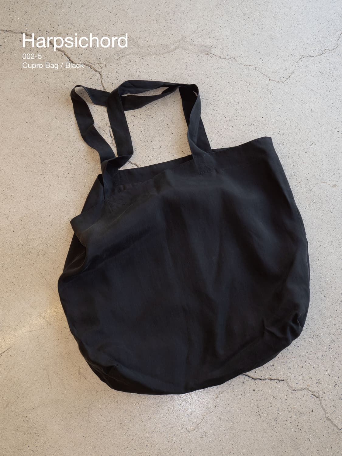 하프시코드 큐프라 백 블랙 상품이미지1