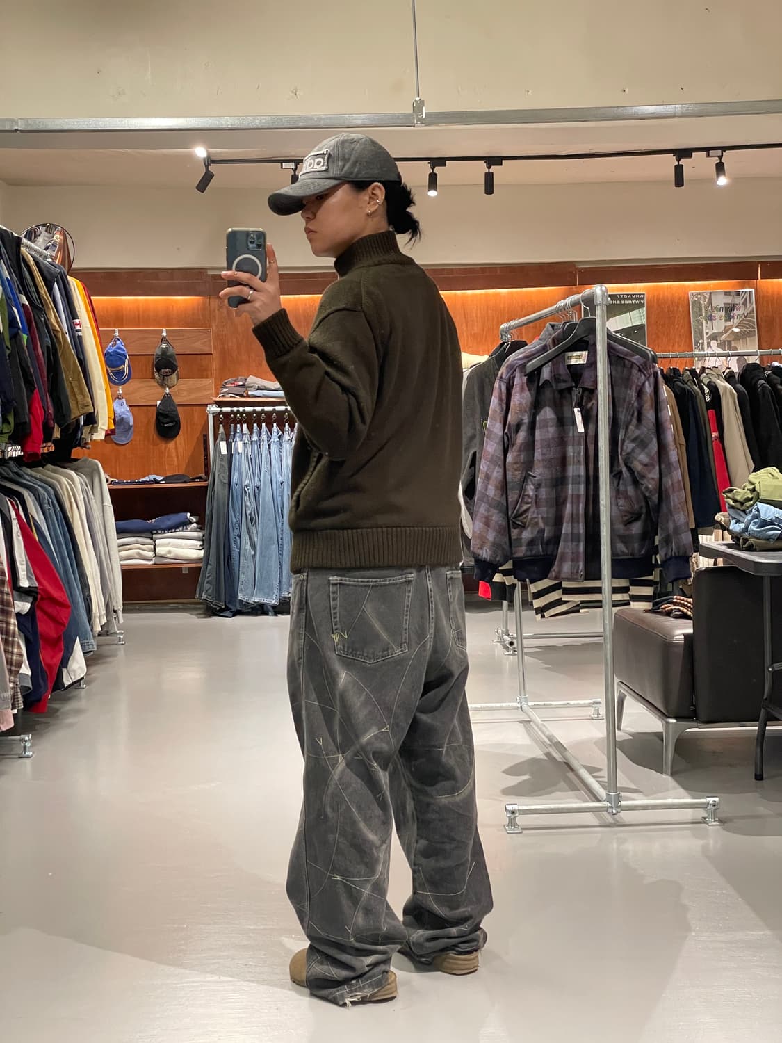 레노마 니트 집업 자켓   상품이미지5