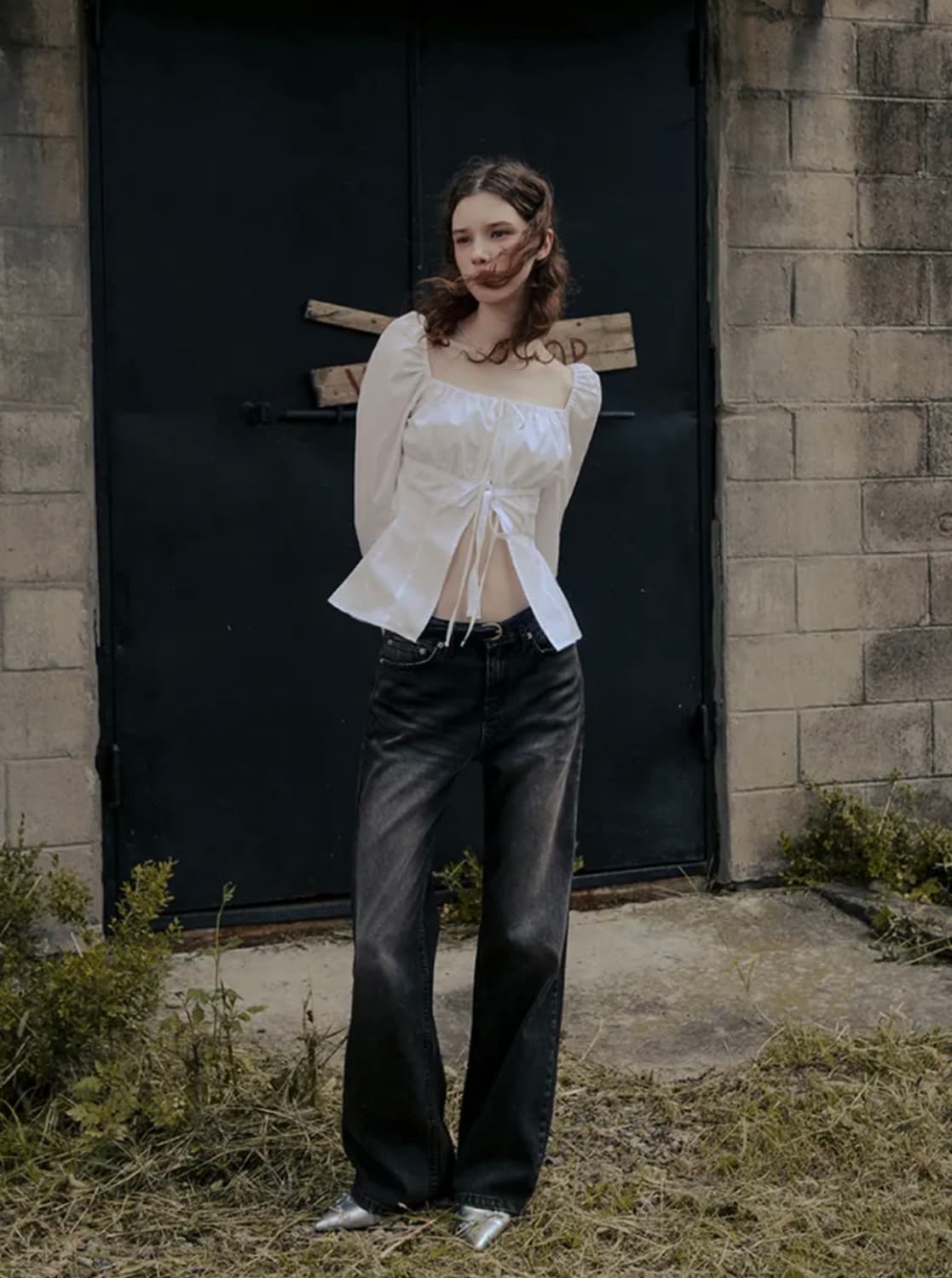 [새상품] 무신사 하드코어 해피니스 블리우스 상품이미지4