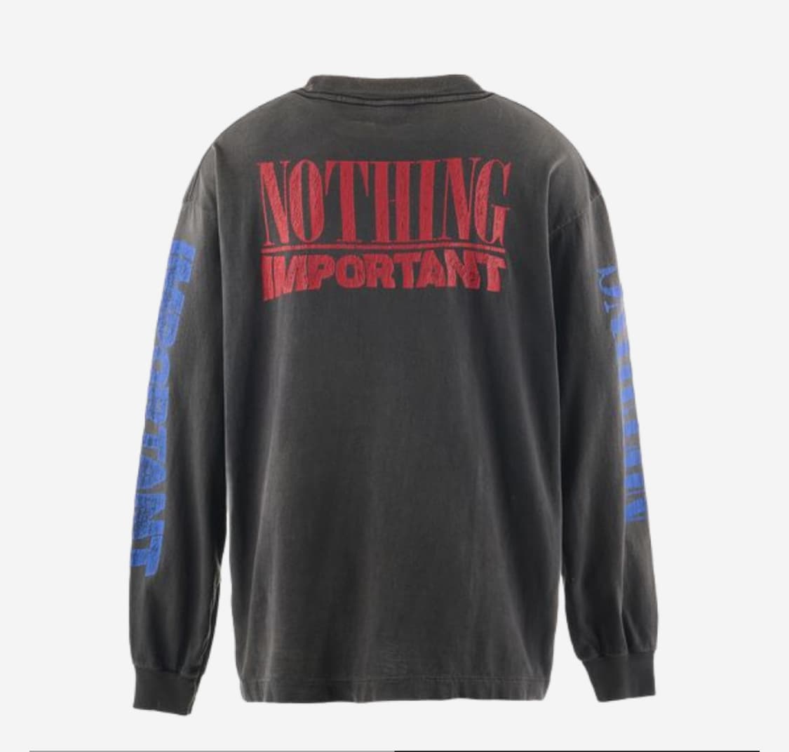 [XXL] 세인트 미카엘 x 코스케 카와무라 nothing IMP 긴팔 상품이미지2