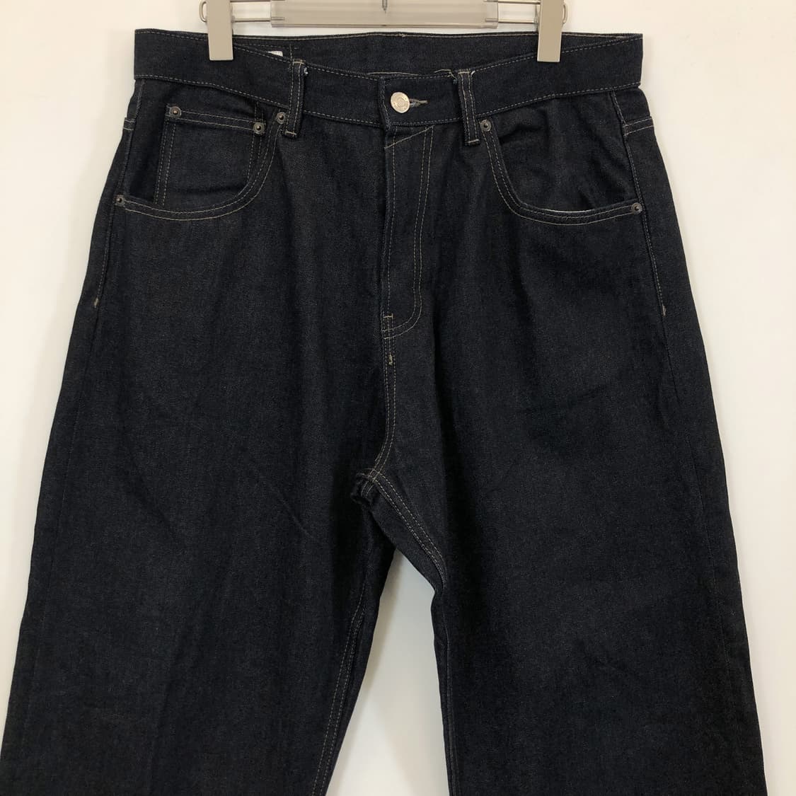 자라 와이드 자수 데님진 34 인치 상품이미지2