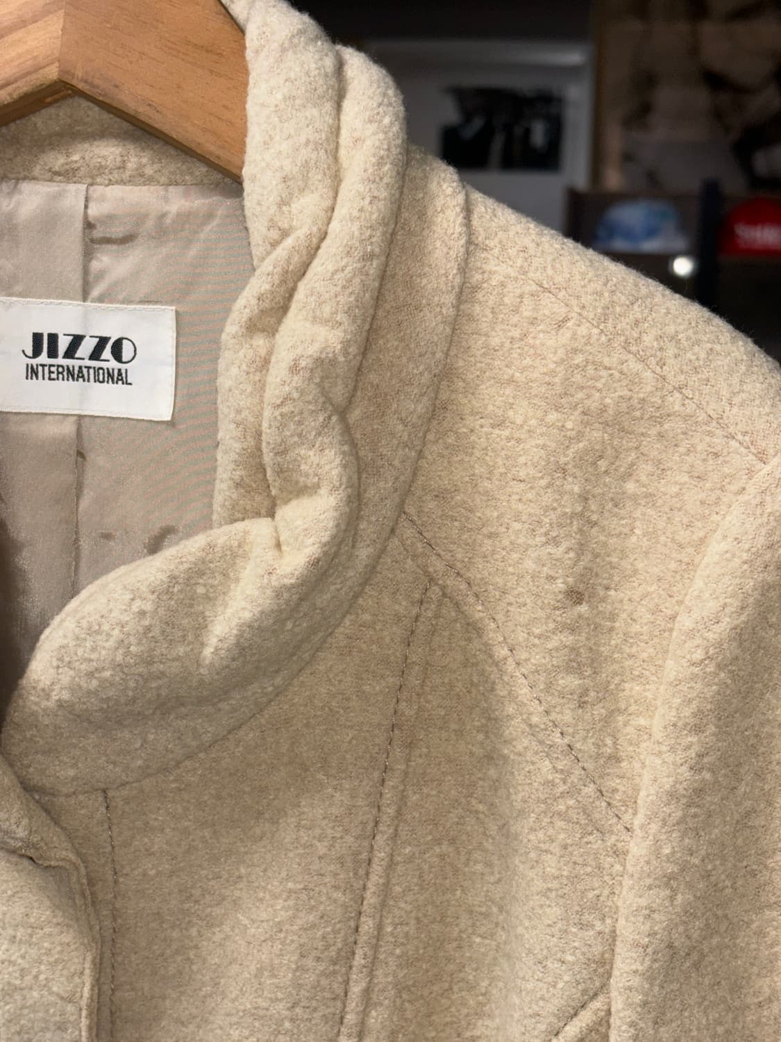 JPN 베이지 울자켓 상품이미지4