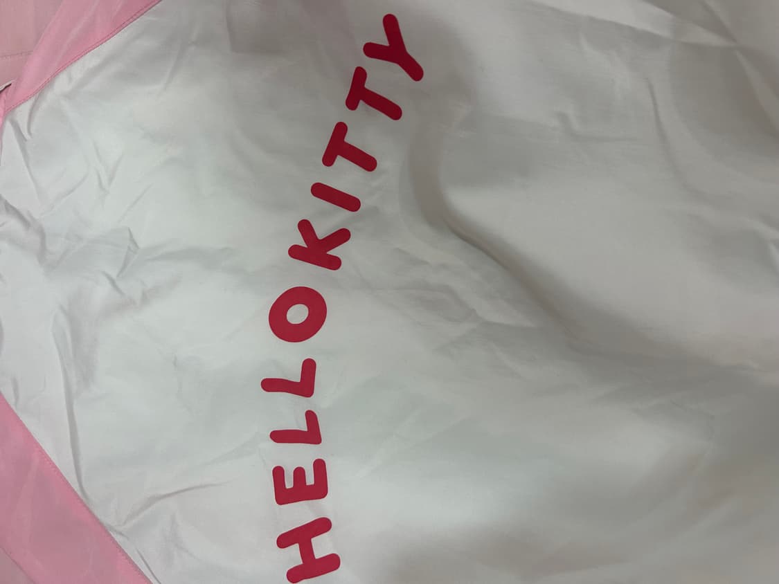 [셋업] 데일리 모리걸 화이트 셋업, 헬로키티 핑크갸루 바람막이 상품이미지5