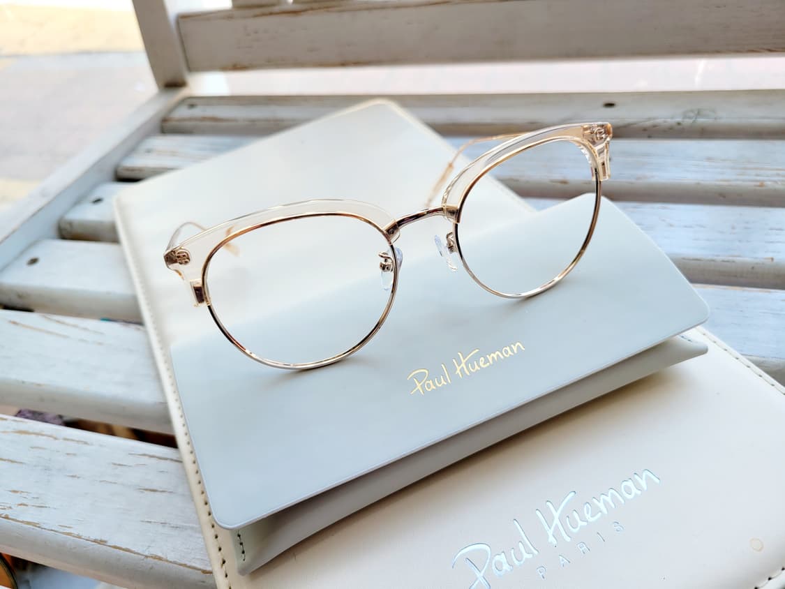 폴휴먼 안경 PHF-1070A 오버사이즈 라이트핑크(블루라이트 변색렌즈) 상품이미지3