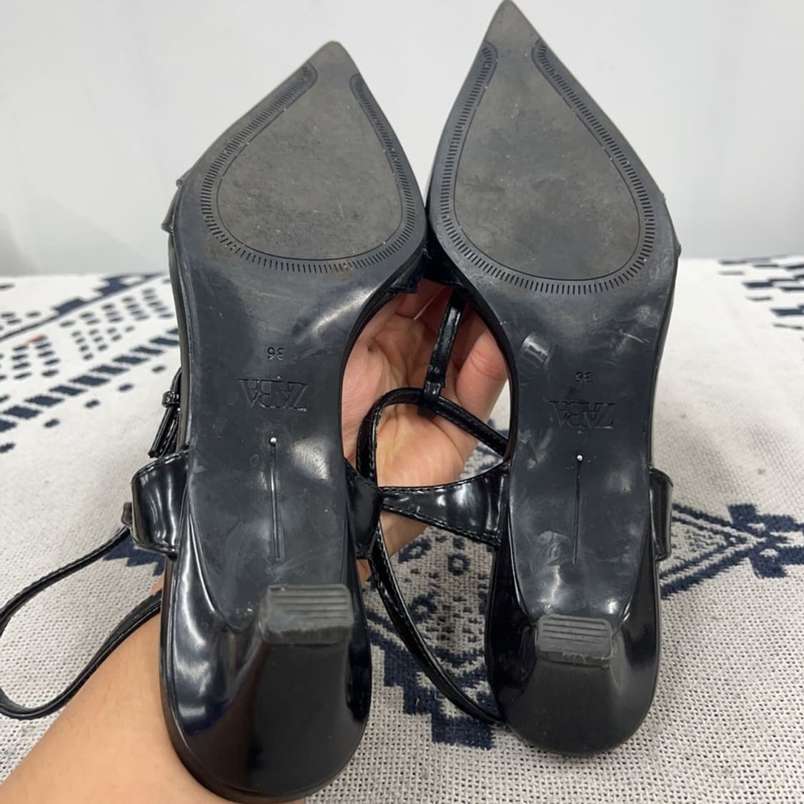 자라 ZARA 스트랩 힐 235 X01232 상품이미지3