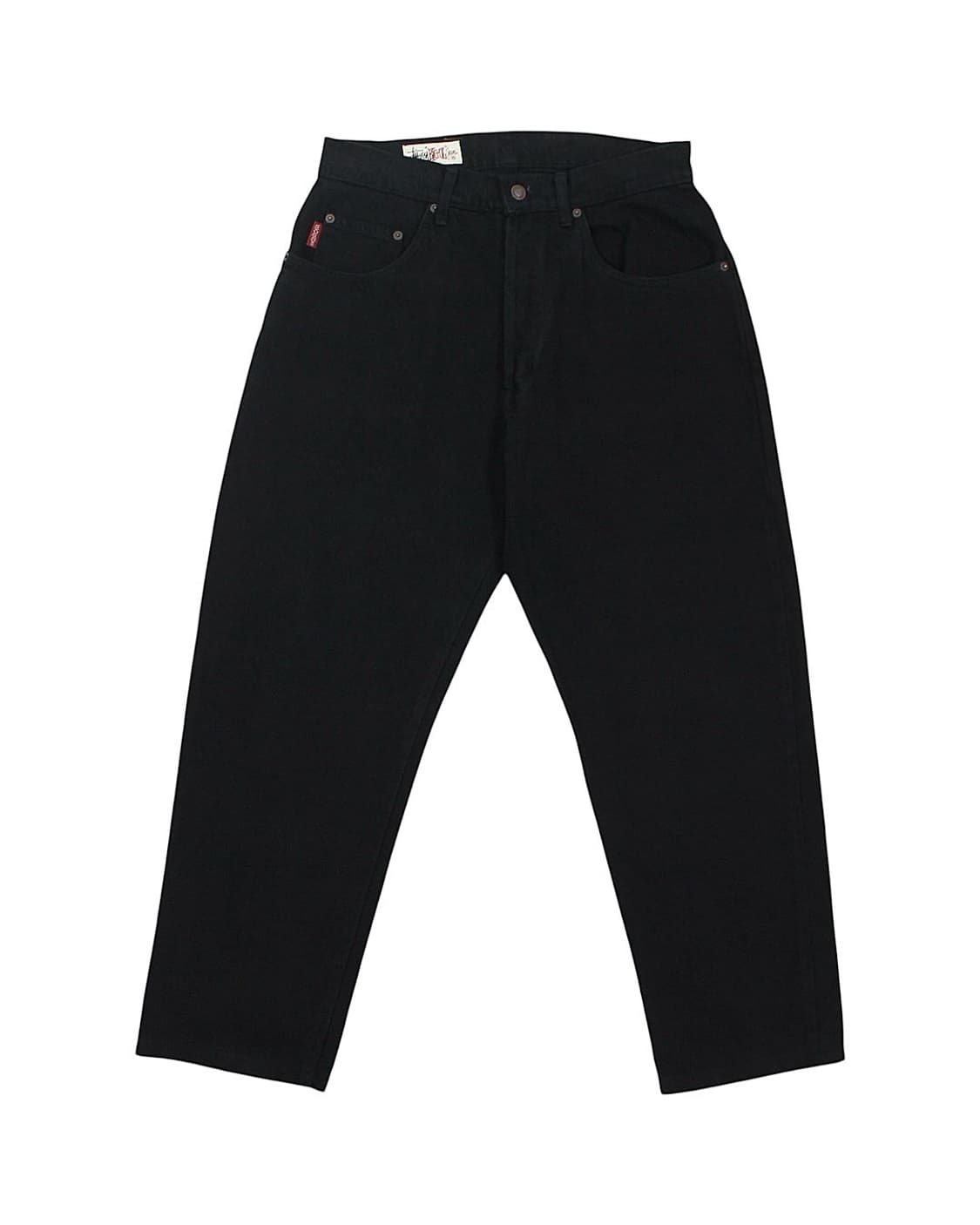 1990s USA 올드 스투시 빅올진 블랙 데님 팬츠 빈티지 미국제 상품이미지1