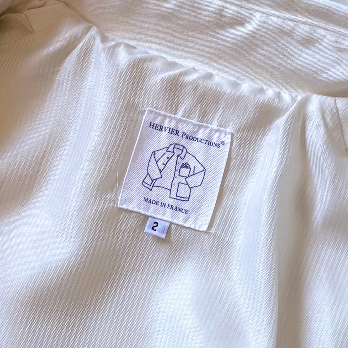 [2]프랑스 HERVIER PRODUCTIONS 헤비몰스킨 프렌치 자켓 상품이미지6