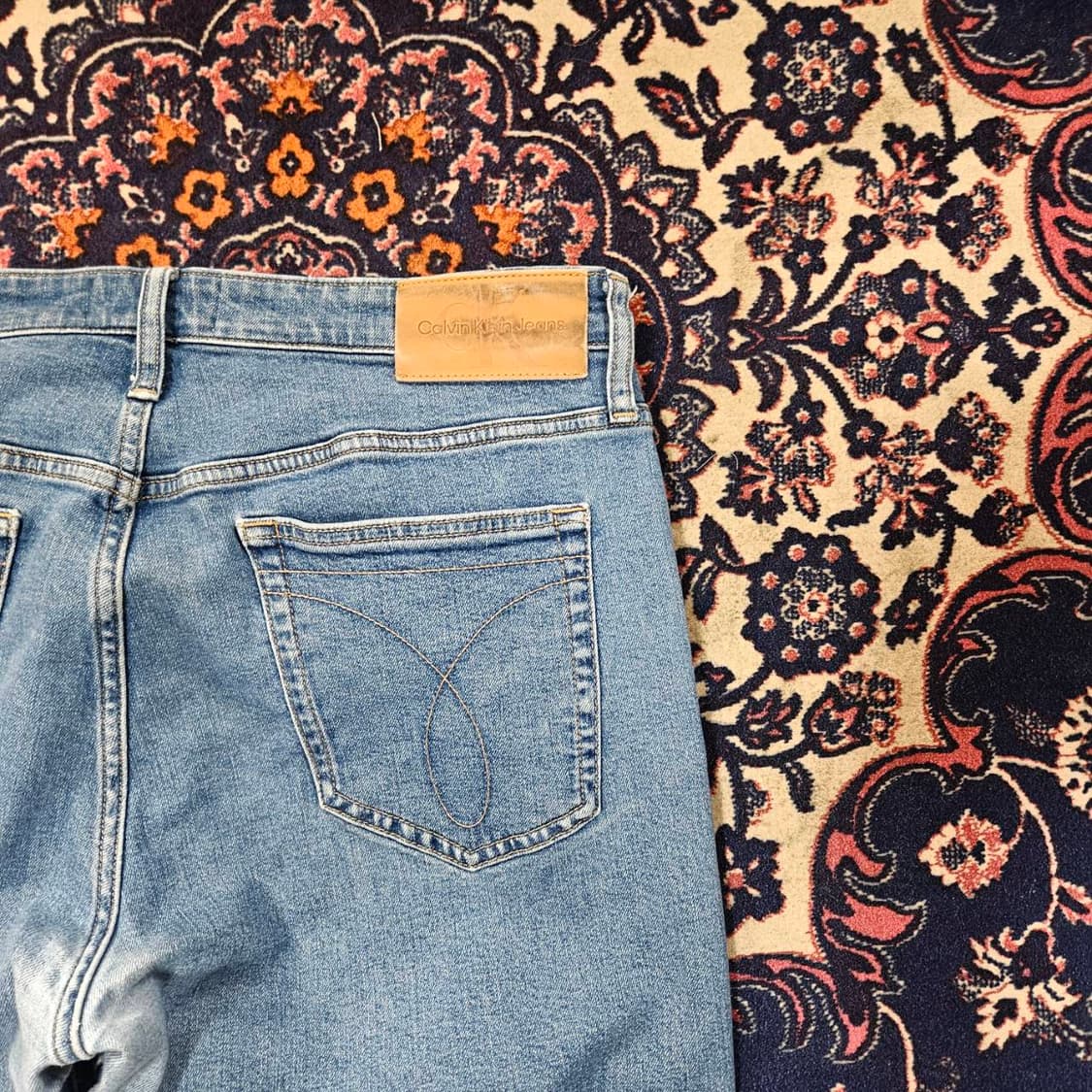 켈빈클라인 90's 스트레이트 핏 데님 33 상품이미지2