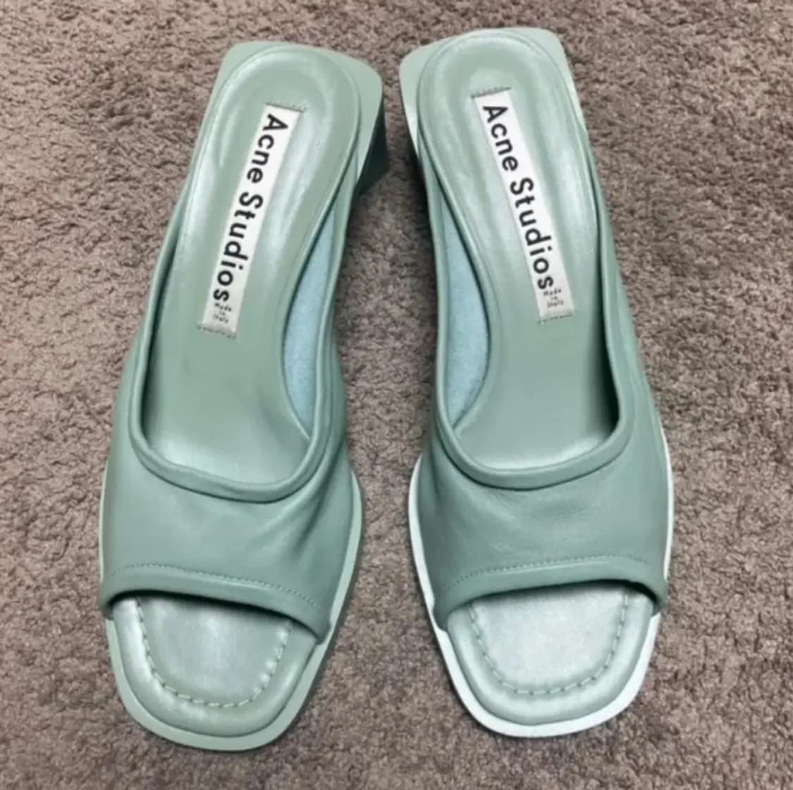 acnestudios 아크네 스튜디오 뮬 슬리퍼 샌들 상품이미지2