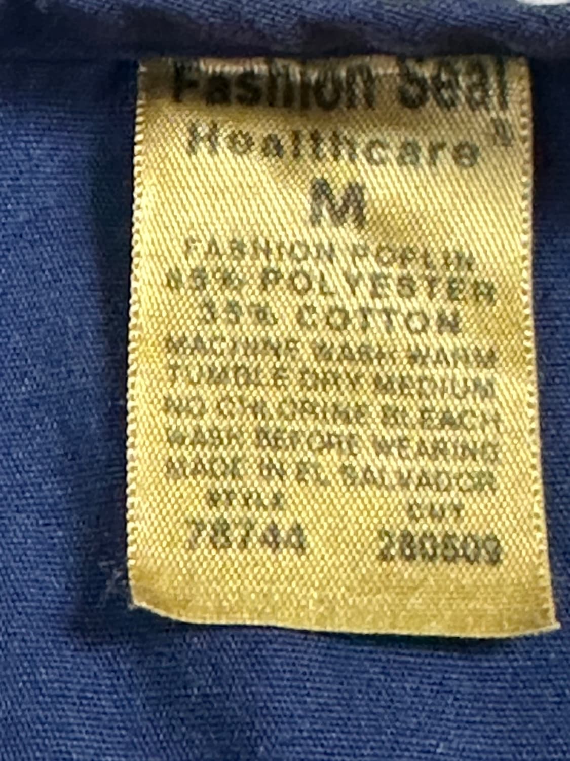 미국 미군 수술복 군의관 브이넥 반팔 티셔츠 (M) 상품이미지5