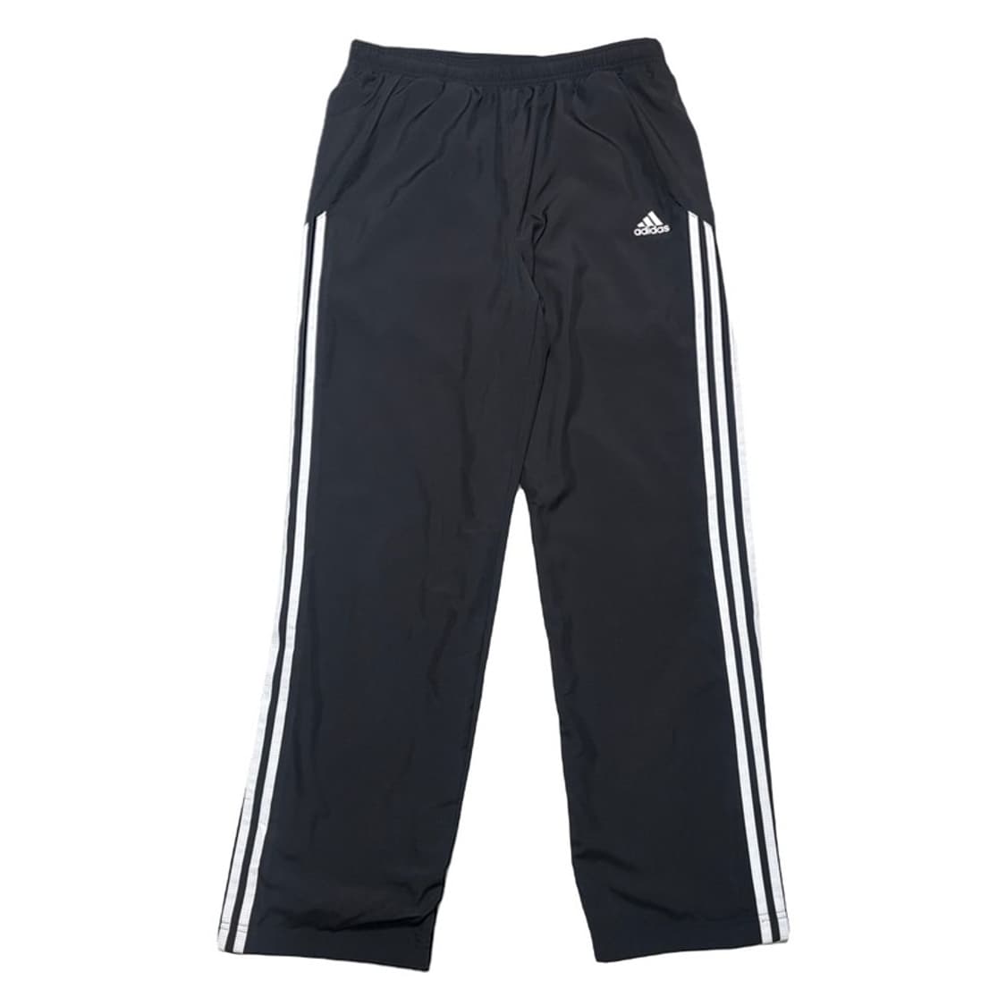 ADIDAS 와이드 트랙팬츠 블랙 100 상품이미지1