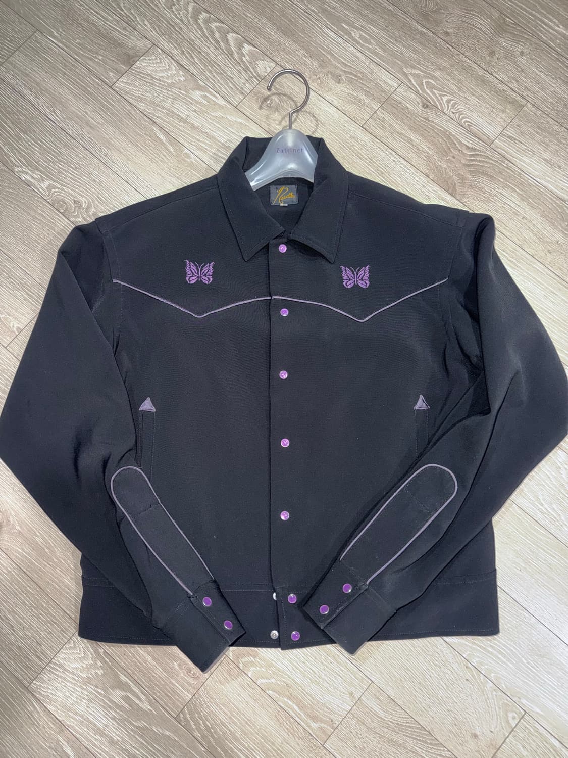 니들스 파이핑 카우보이자켓 블랙 상품이미지2