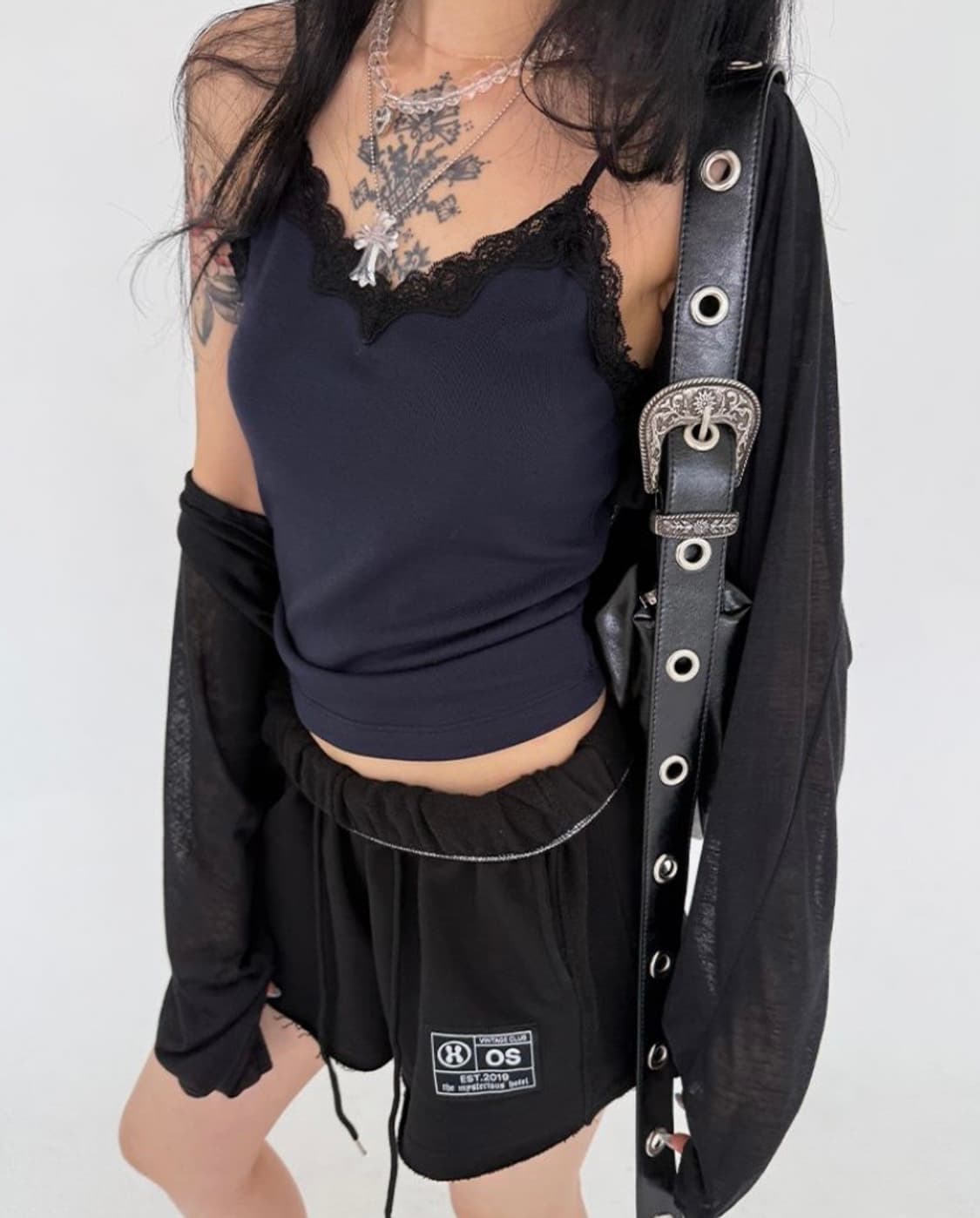 더미스테리어스호텔 셔링 볼레로 상품이미지3