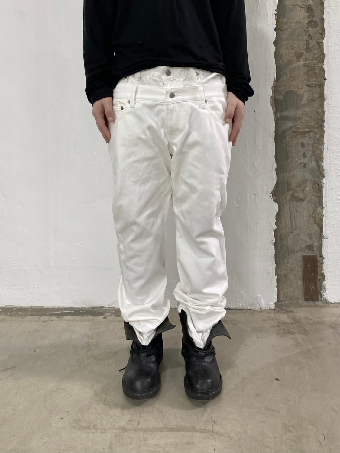 존 로렌스 설리반 더블 웨이스트 데님 팬츠 상품이미지2