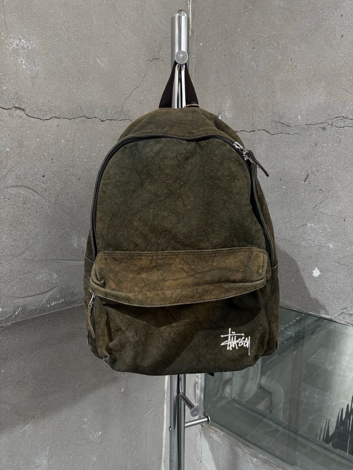 스투시 캔버스 워시드 백팩 상품이미지2