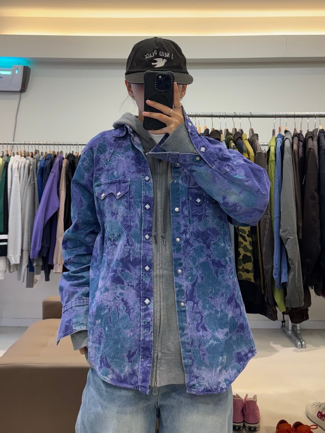 락마운트 랜치 웨어 패턴 웨스턴 셔츠 상품이미지5