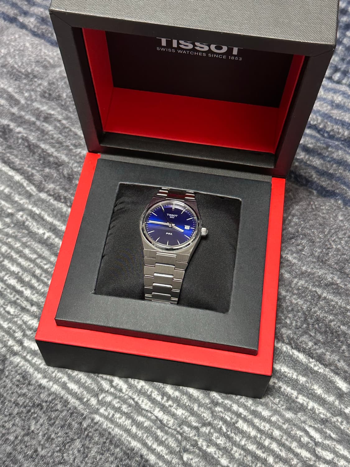 티쏘 prx 35mm 청판 쿼츠 상품이미지1