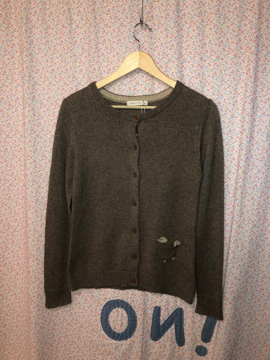 Bird knit cardigan 상품이미지2