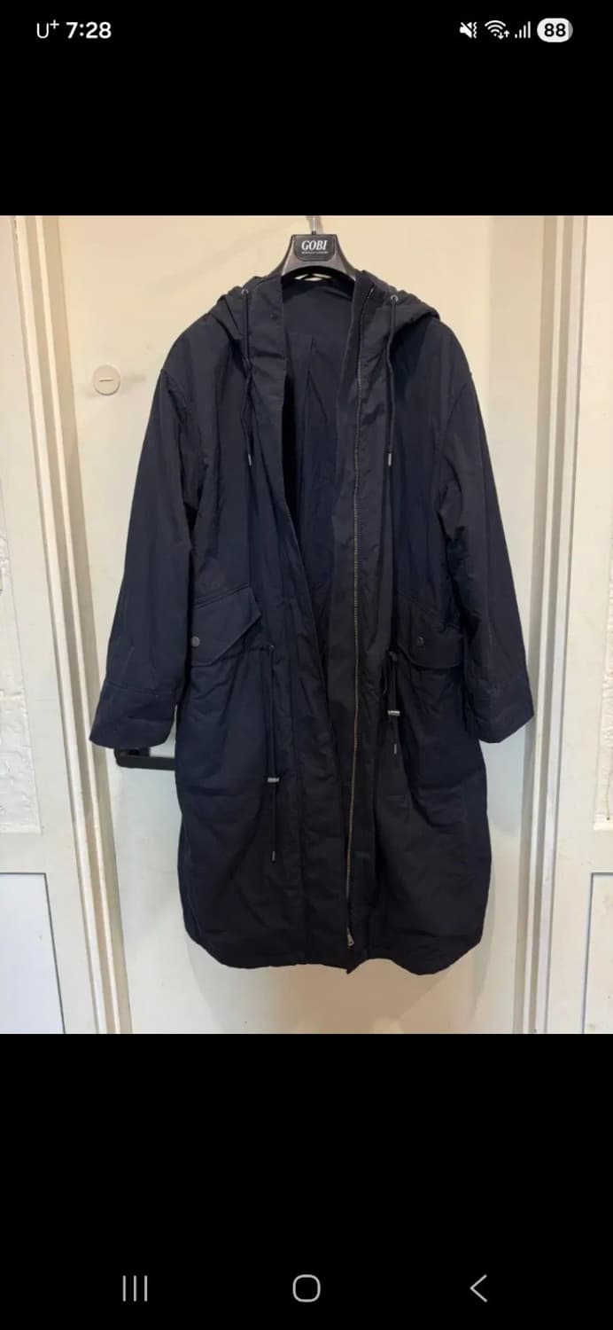 COS 코스 후드 롱 자켓 상품이미지5