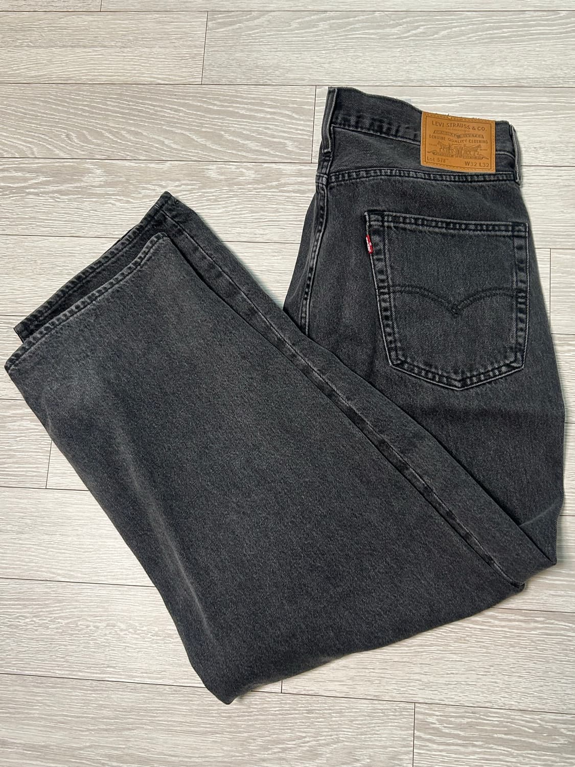 [32] 리바이스 578 배기진 흑청 상품이미지1