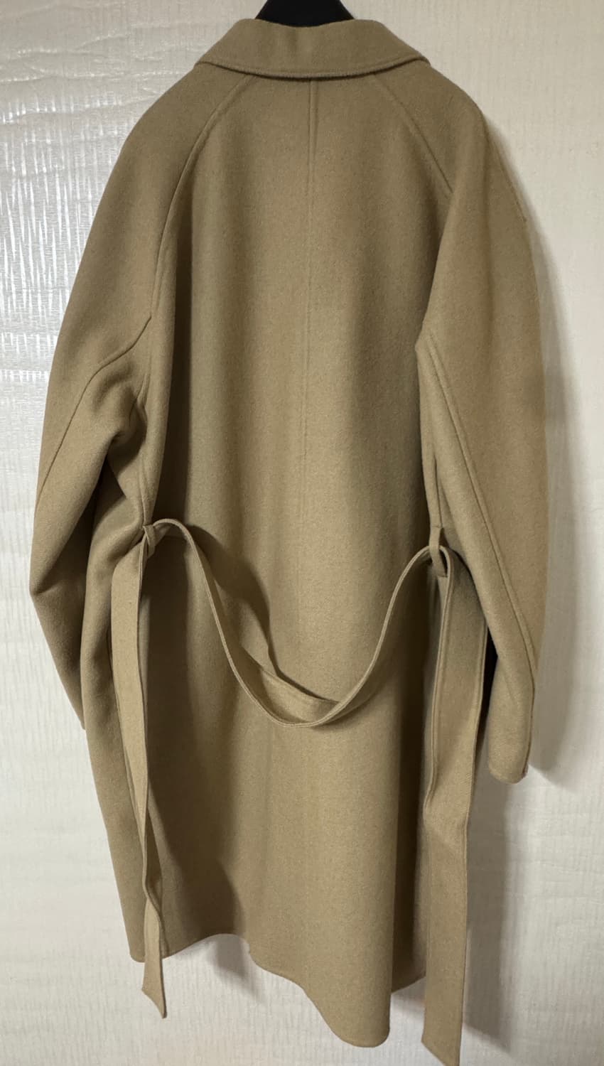 유니클로U 울블렌드 테일러드 코트 진베이지 상품이미지2