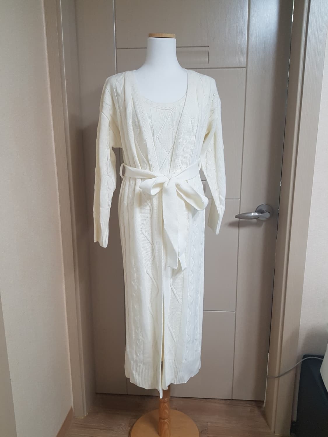 롱원피스 +롱가디건(새상품  상품이미지1