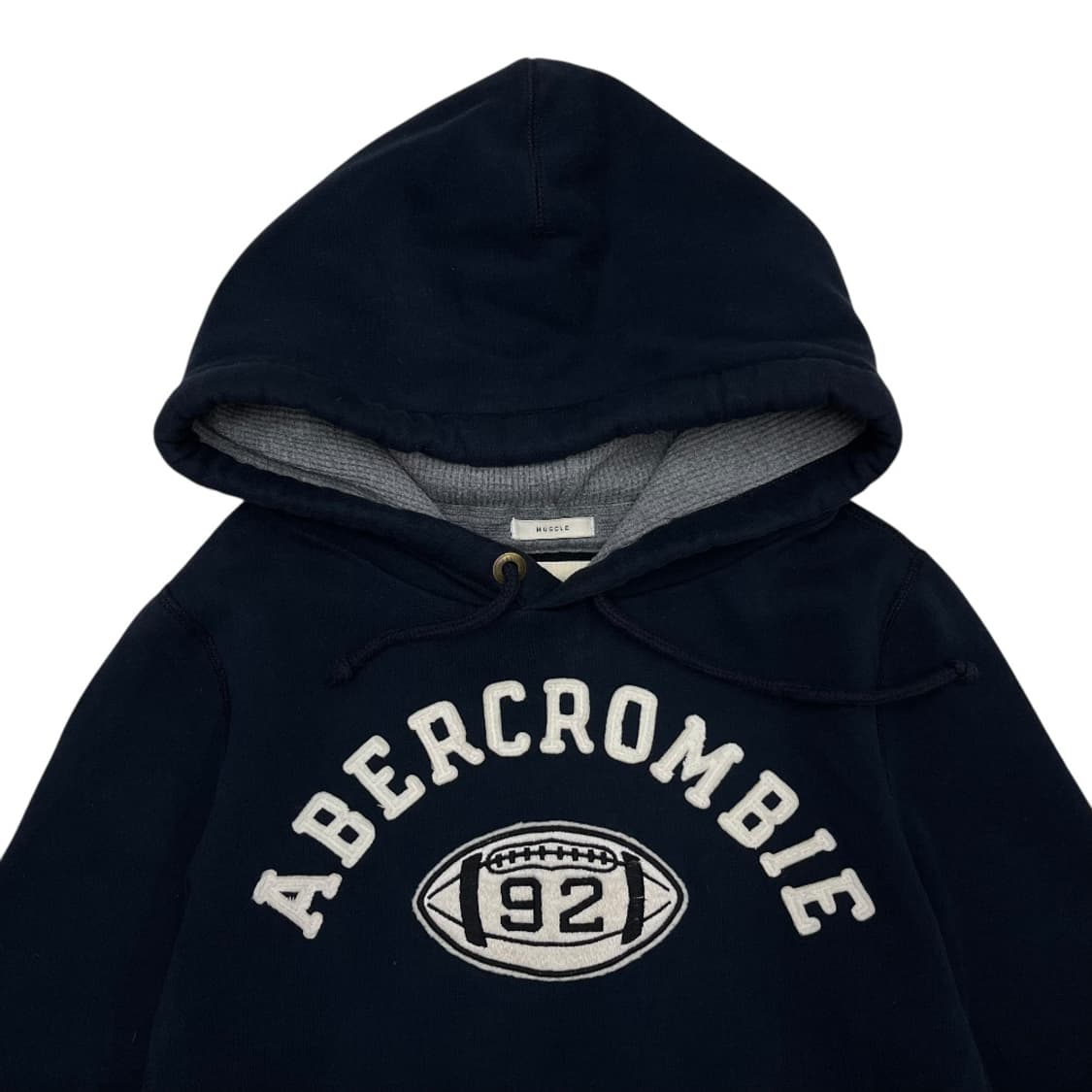 아베크롬비 럭비로고 네이비 후드 M 상품이미지4