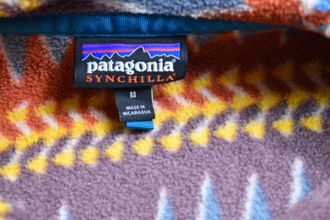 18FW 파타고니아 신칠라 스냅-T 인디고 아즈텍 패턴 상품이미지4