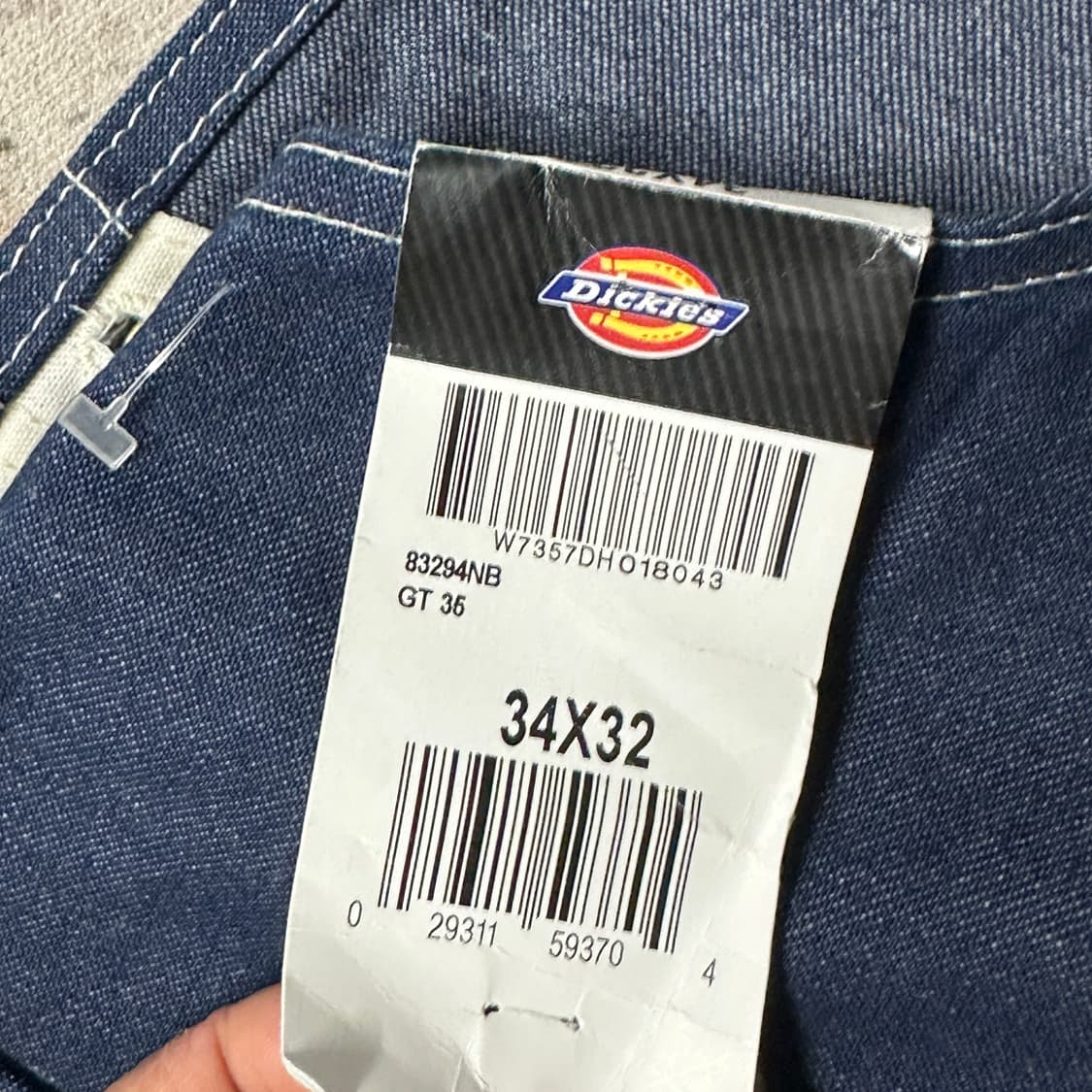 디키즈 데님 오버롤 멜빵바지 34 상품이미지5