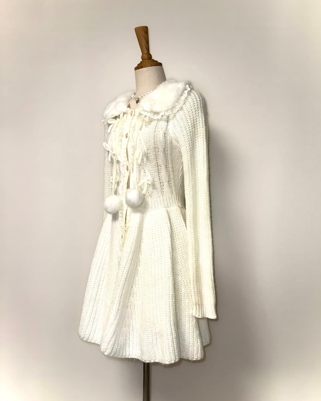 리즈리사 폼폼이 니트거디건 상품이미지2