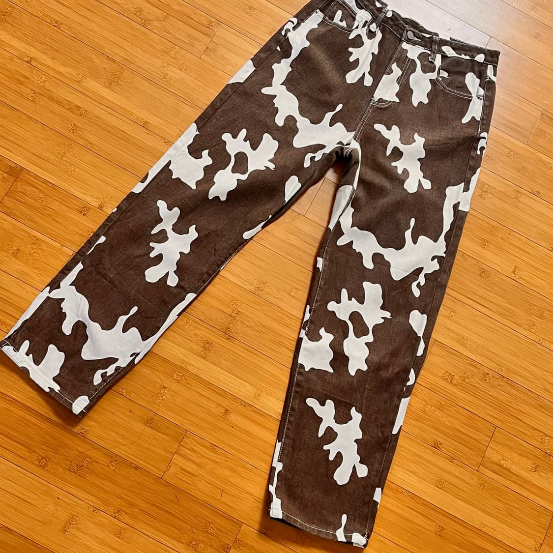 쉬인 카모플라주 코튼팬츠 SIZE M 상품이미지2