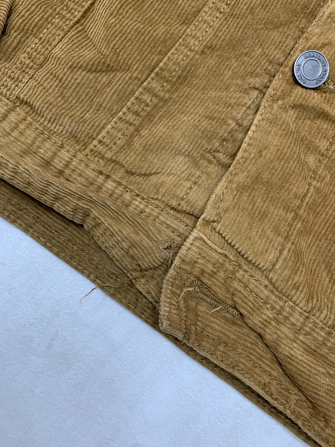 Brave soul 연브라운 코듀로이 자켓 #480 상품이미지5