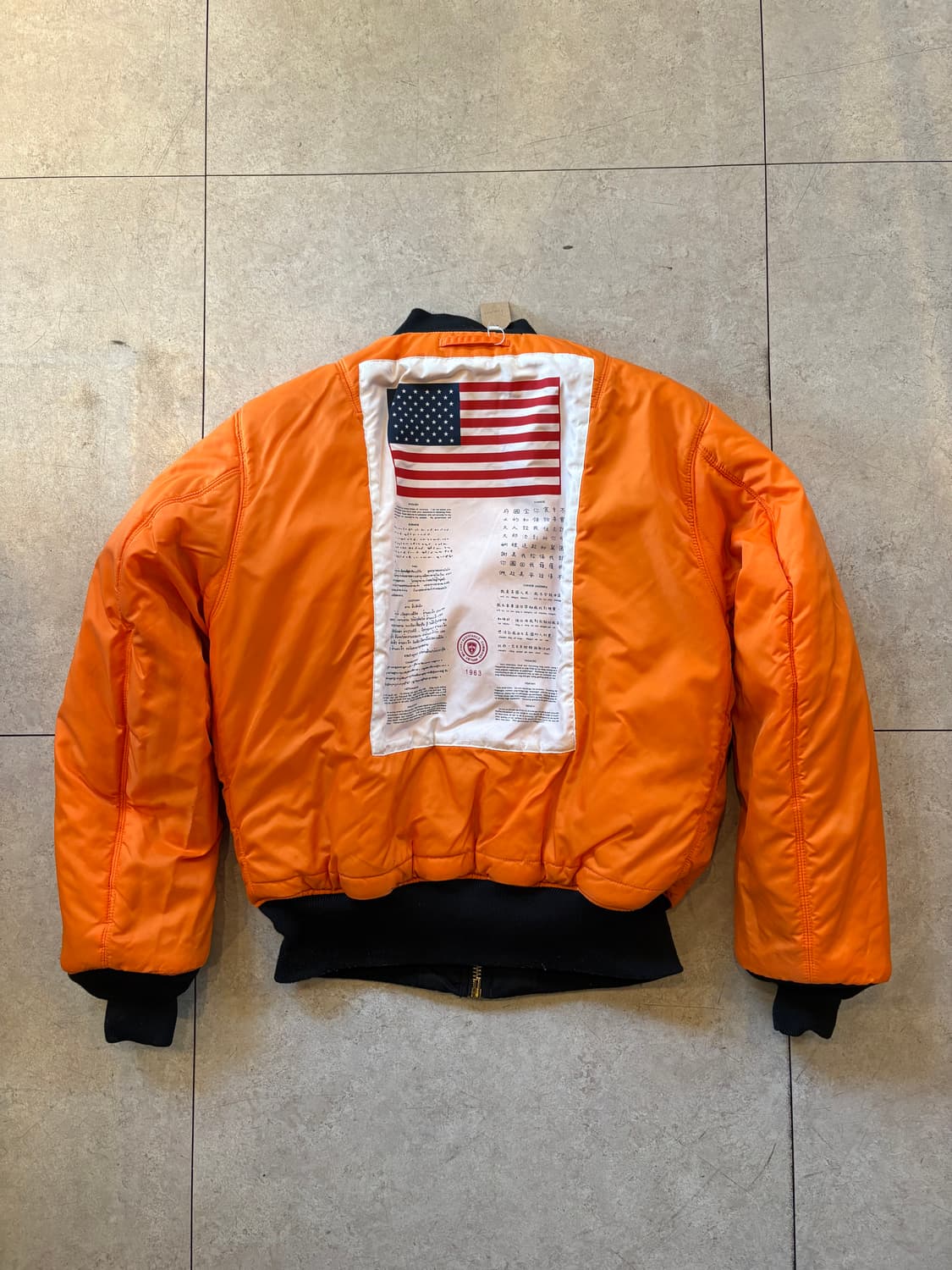 Alpha industries 알파 인더스트리 ma-1 양면 항공점퍼 상품이미지6