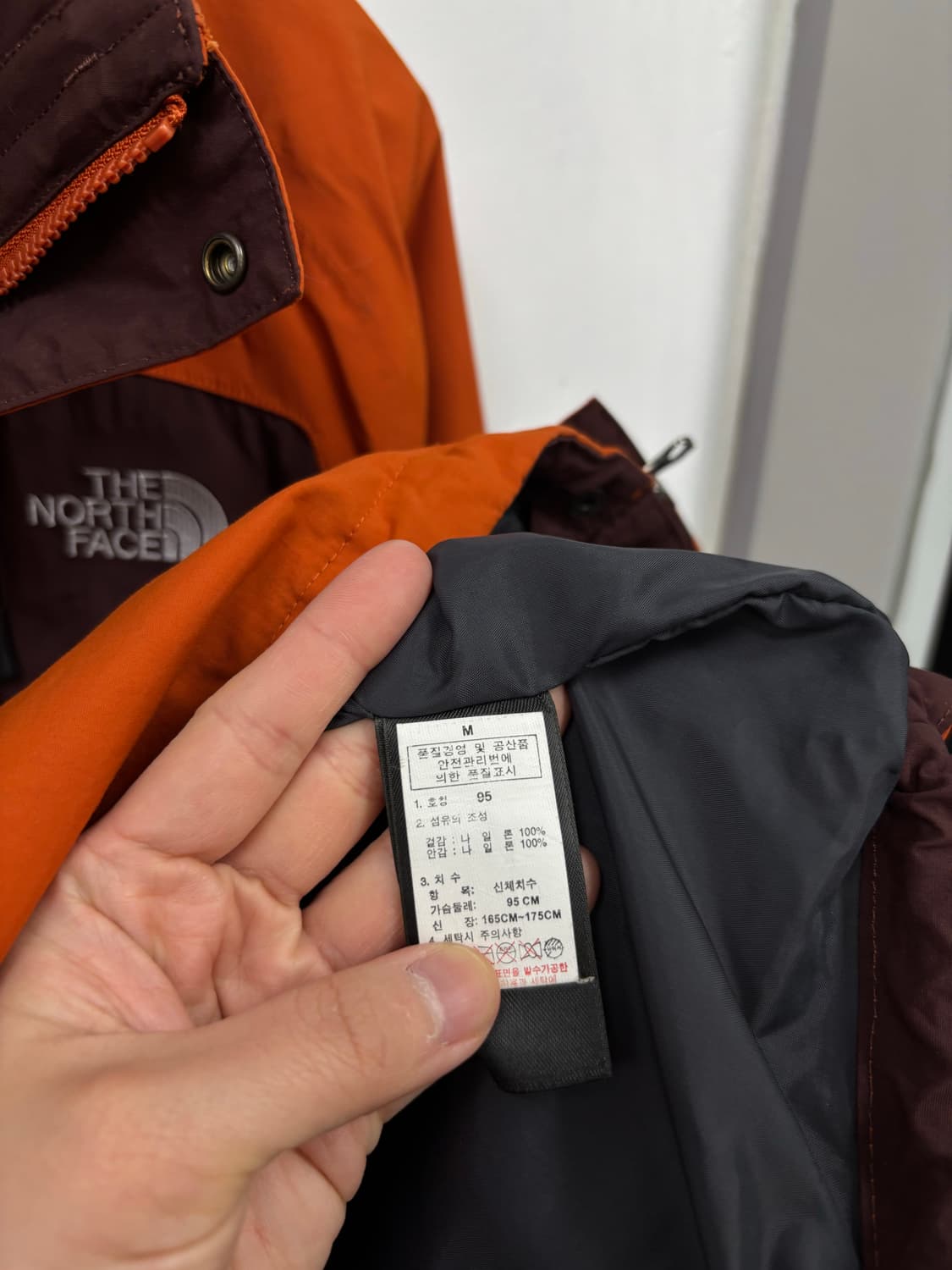 노스페이스 후드탈착 바람막이   상품이미지6