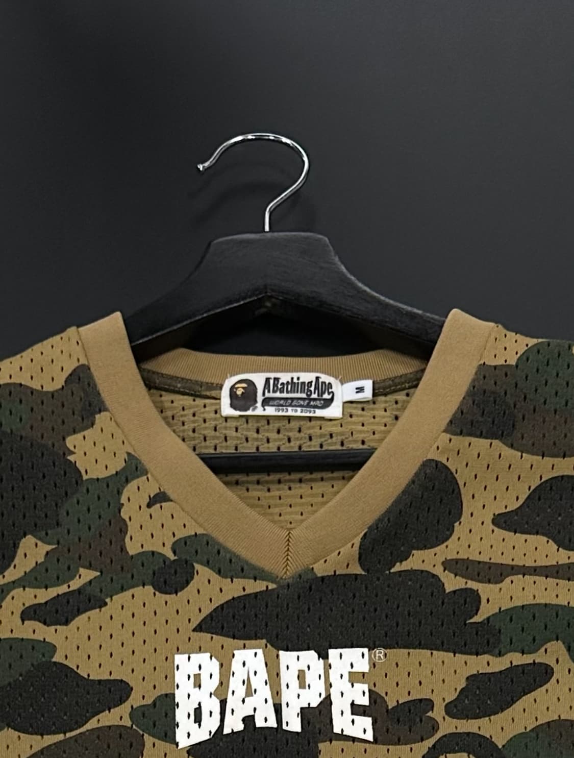 베이프 1st camo 스타 풋볼 롱슬리브져지 상품이미지7