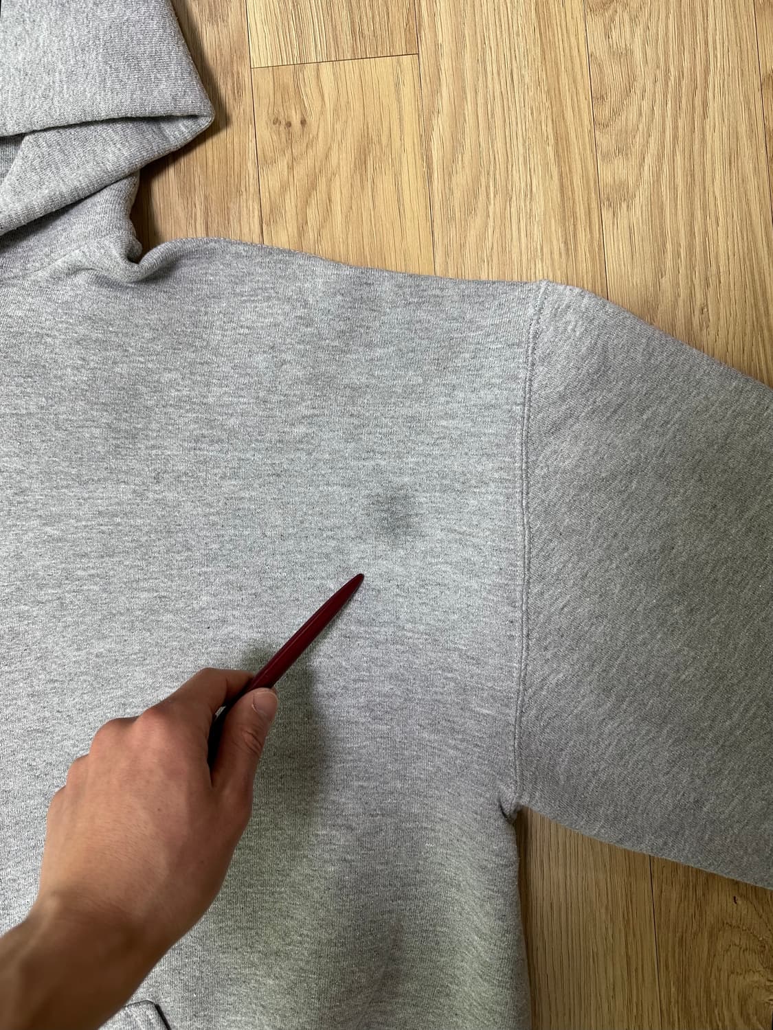 90s 빈티지 러셀 후드집업 그레이 XL USA 상품이미지8