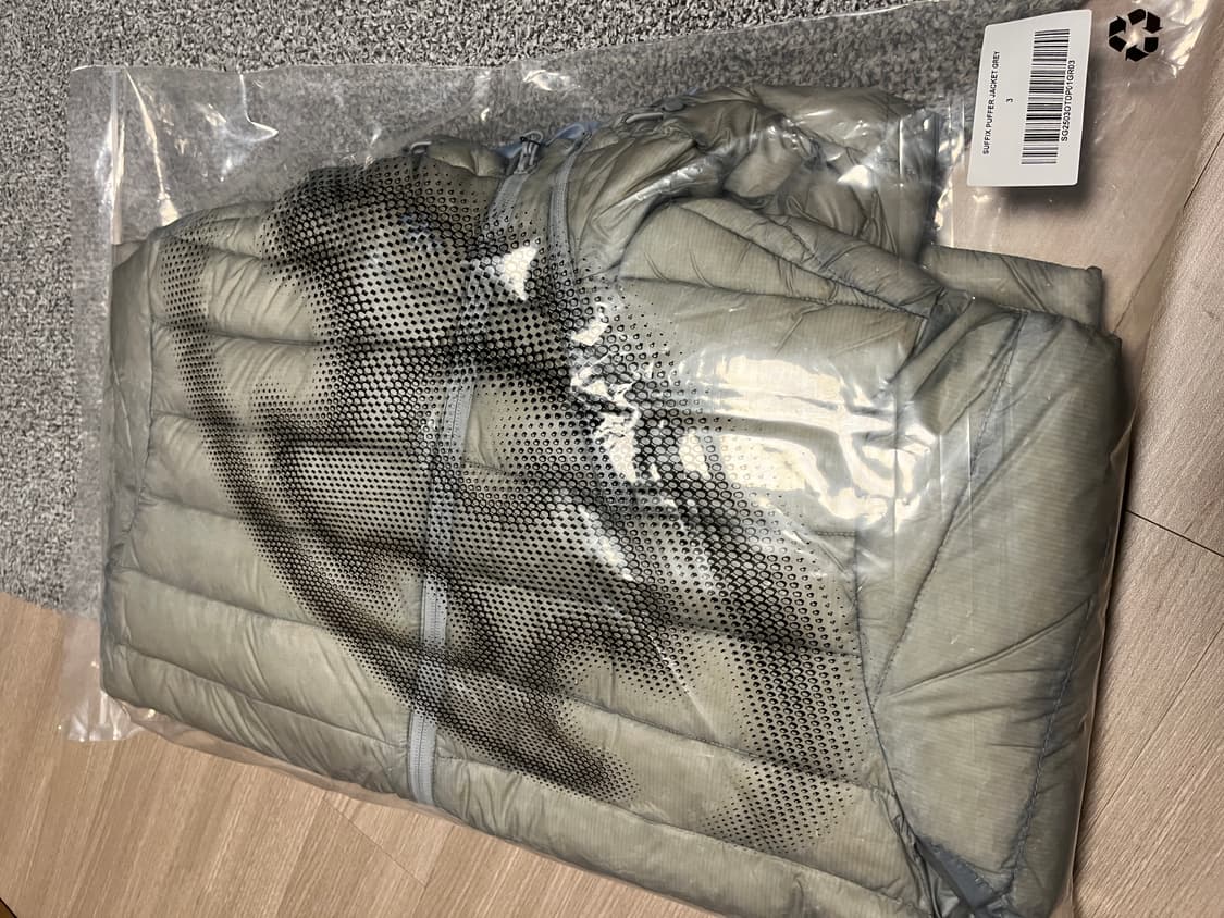 [3] 산산기어 서픽스 푸퍼 자켓 25fw 그레이 상품이미지2