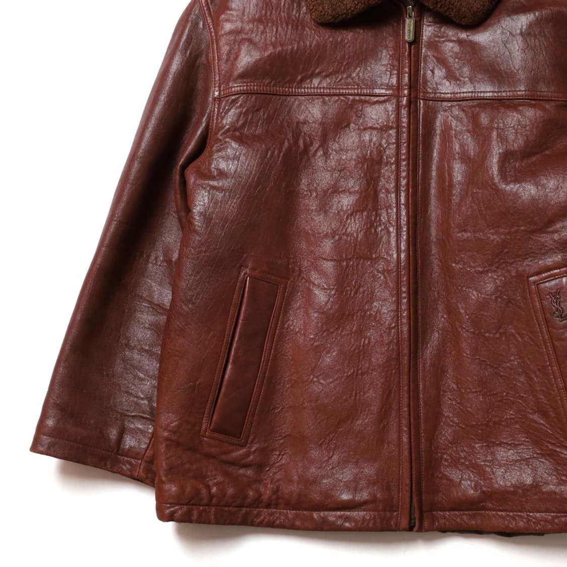 입생로랑 Yves Sanit Laurent Lambskin Jacket 상품이미지3