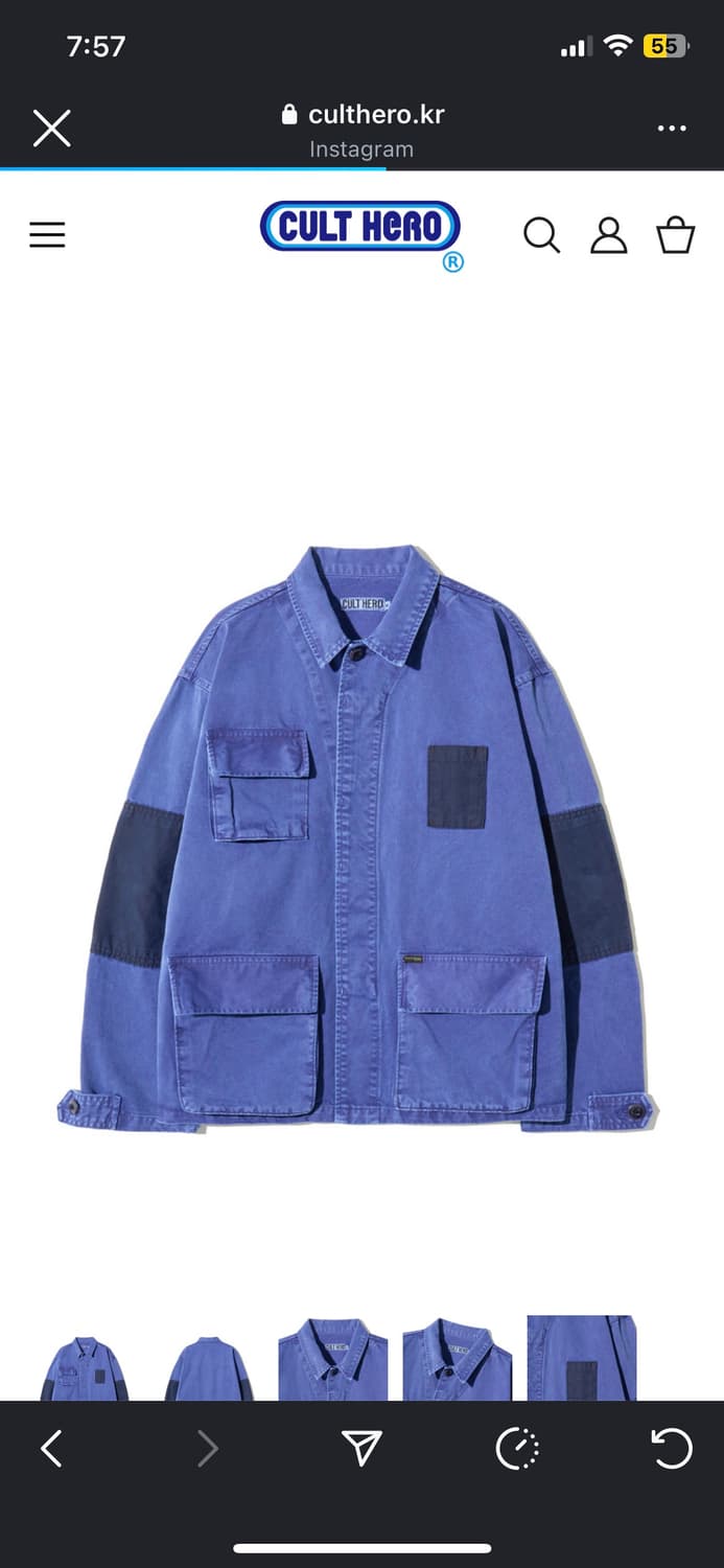 M) 컬트히어로 배틀 드레스 자켓 상품이미지1