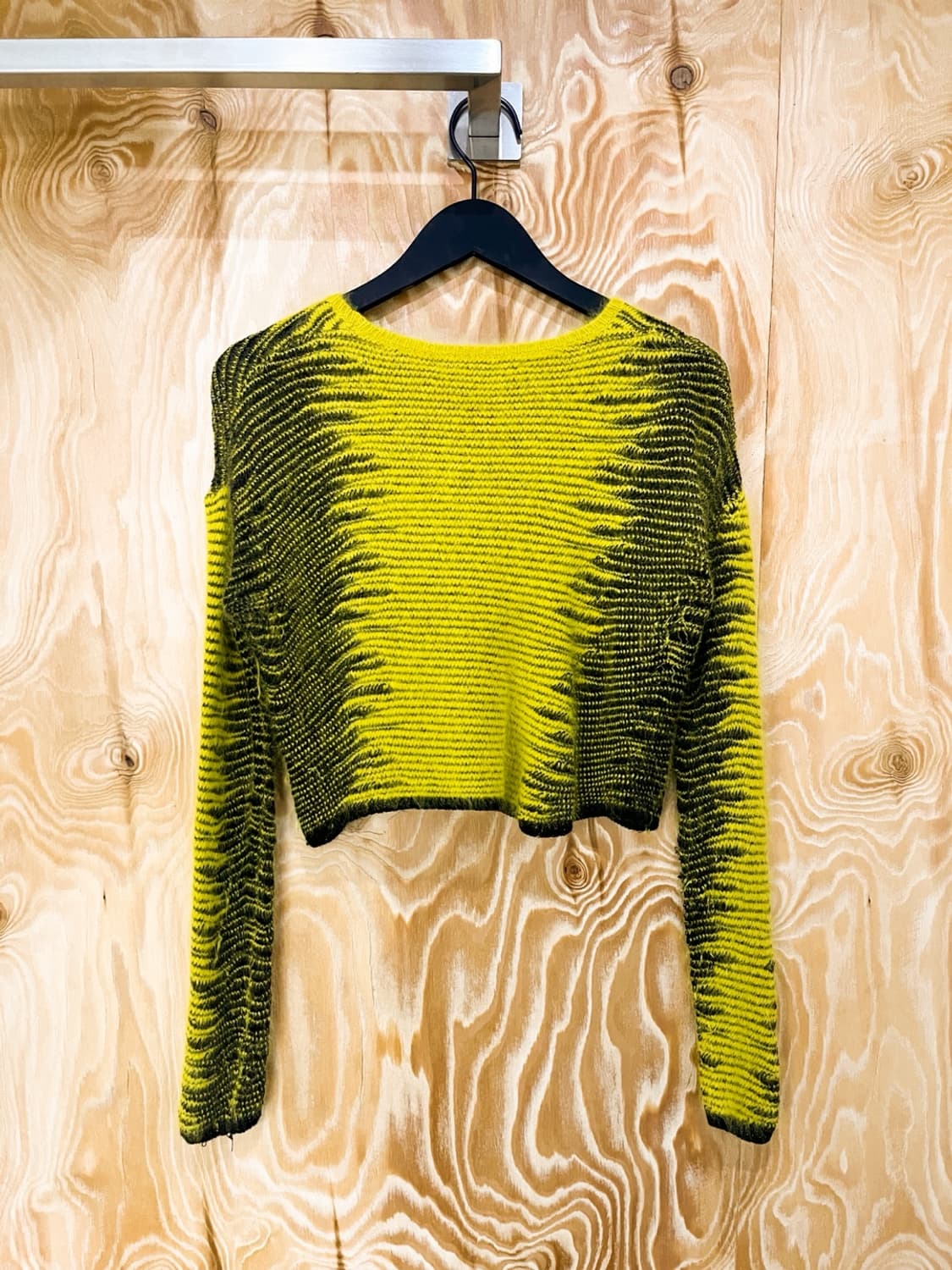 알렉산더 왕 12f/w 앙고라 크롭 니트 상품이미지3