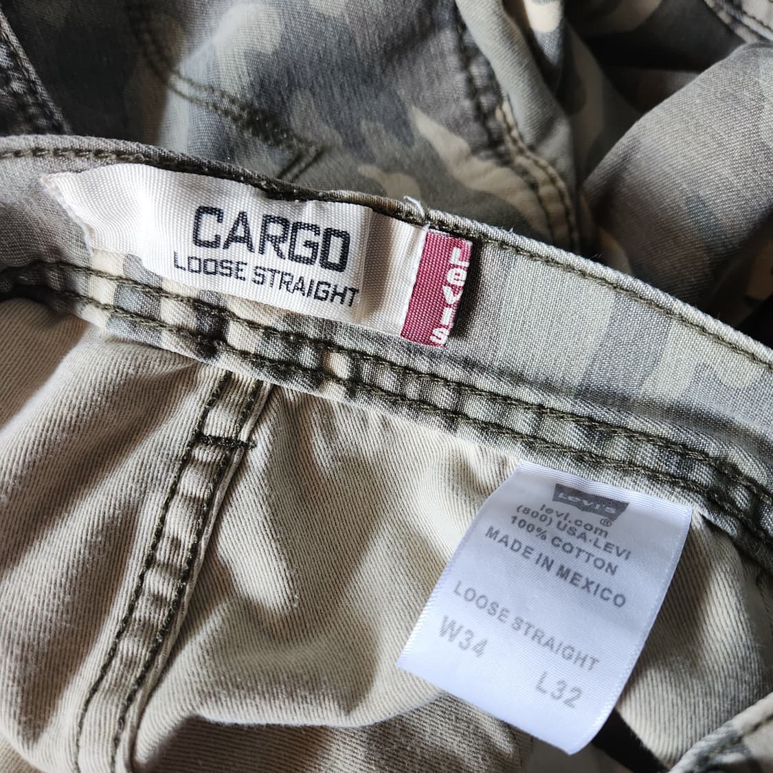 리바이스 카모 카고팬츠 상품이미지9