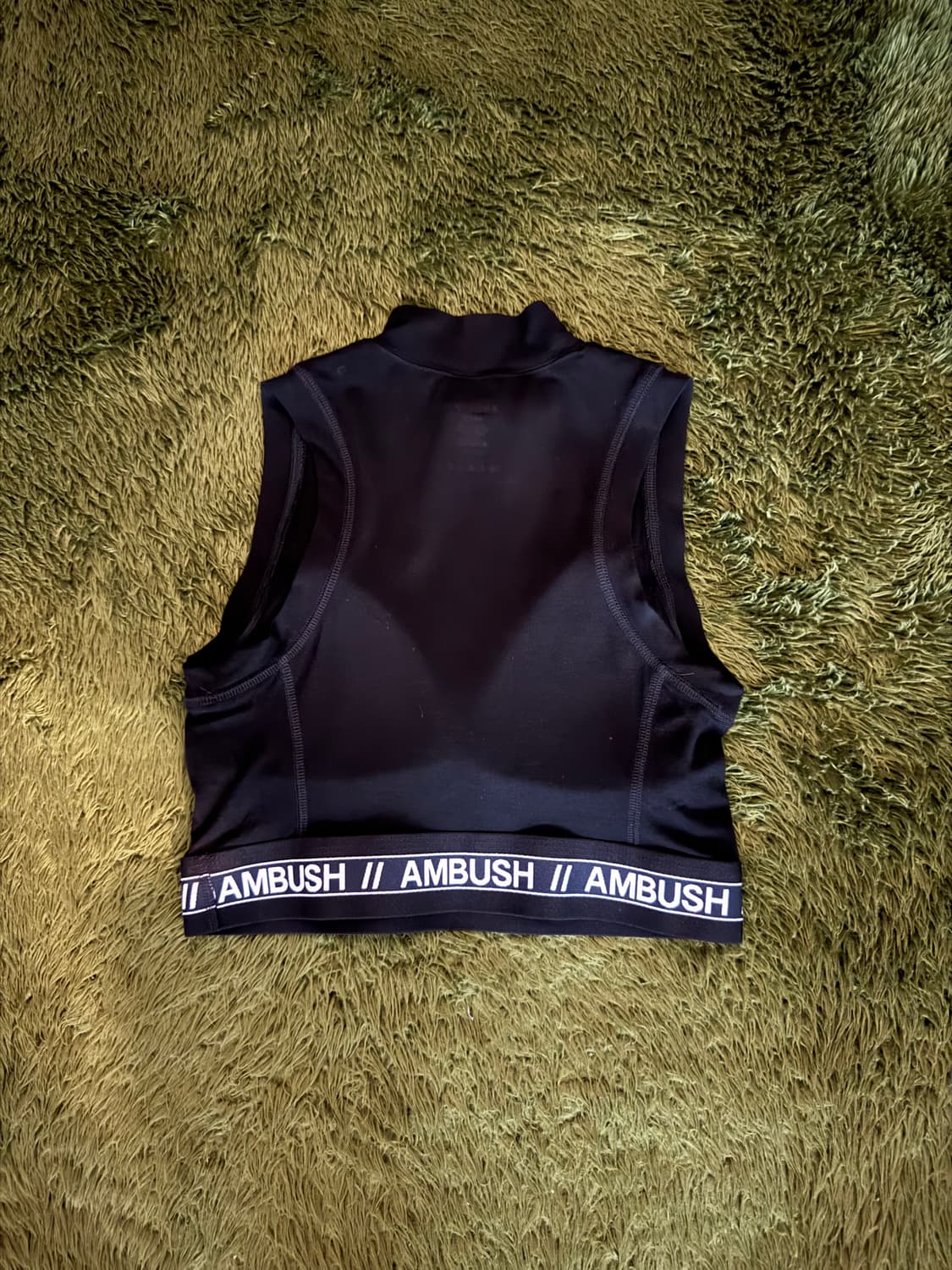[1] AMBUSH 엠부쉬 MADE IN JAPAN 슬리브리스 크롭 탑 상품이미지5