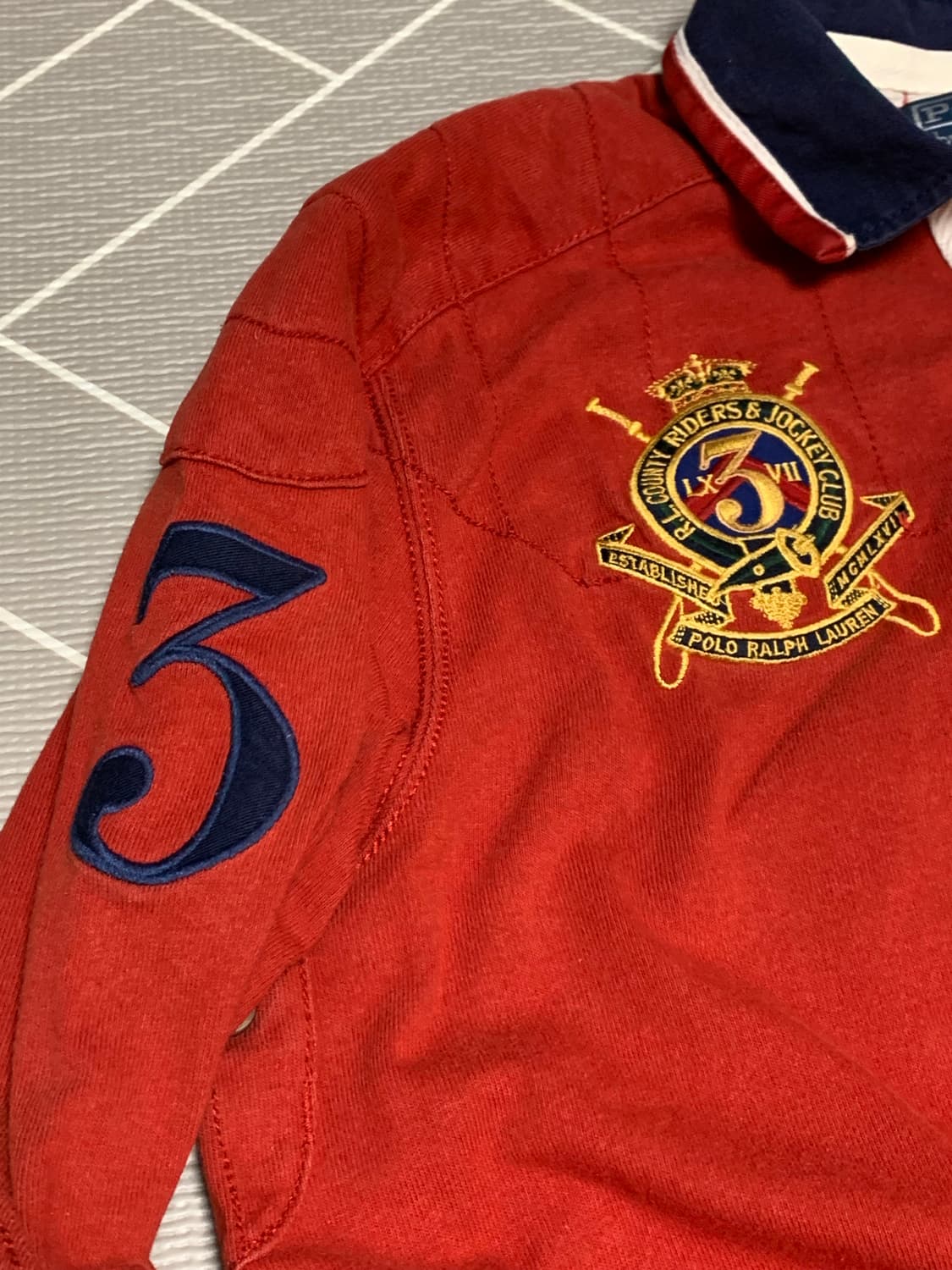 폴로 빅포니 카라티 긴팔 레드 상품이미지6