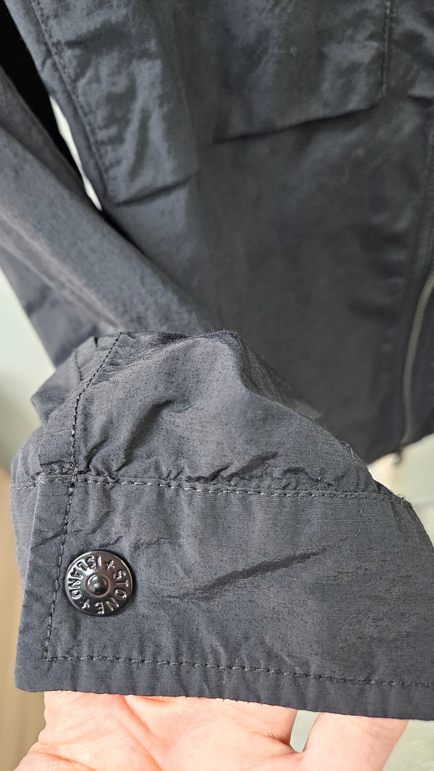 스톤아일랜드 나슬란 오버셔츠 블랙(M) 상품이미지4