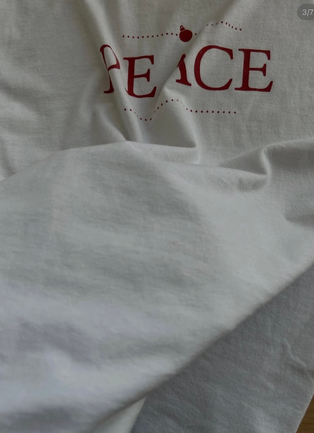 hanes 헤인즈 90-00's Peace ringer Tee 상품이미지3