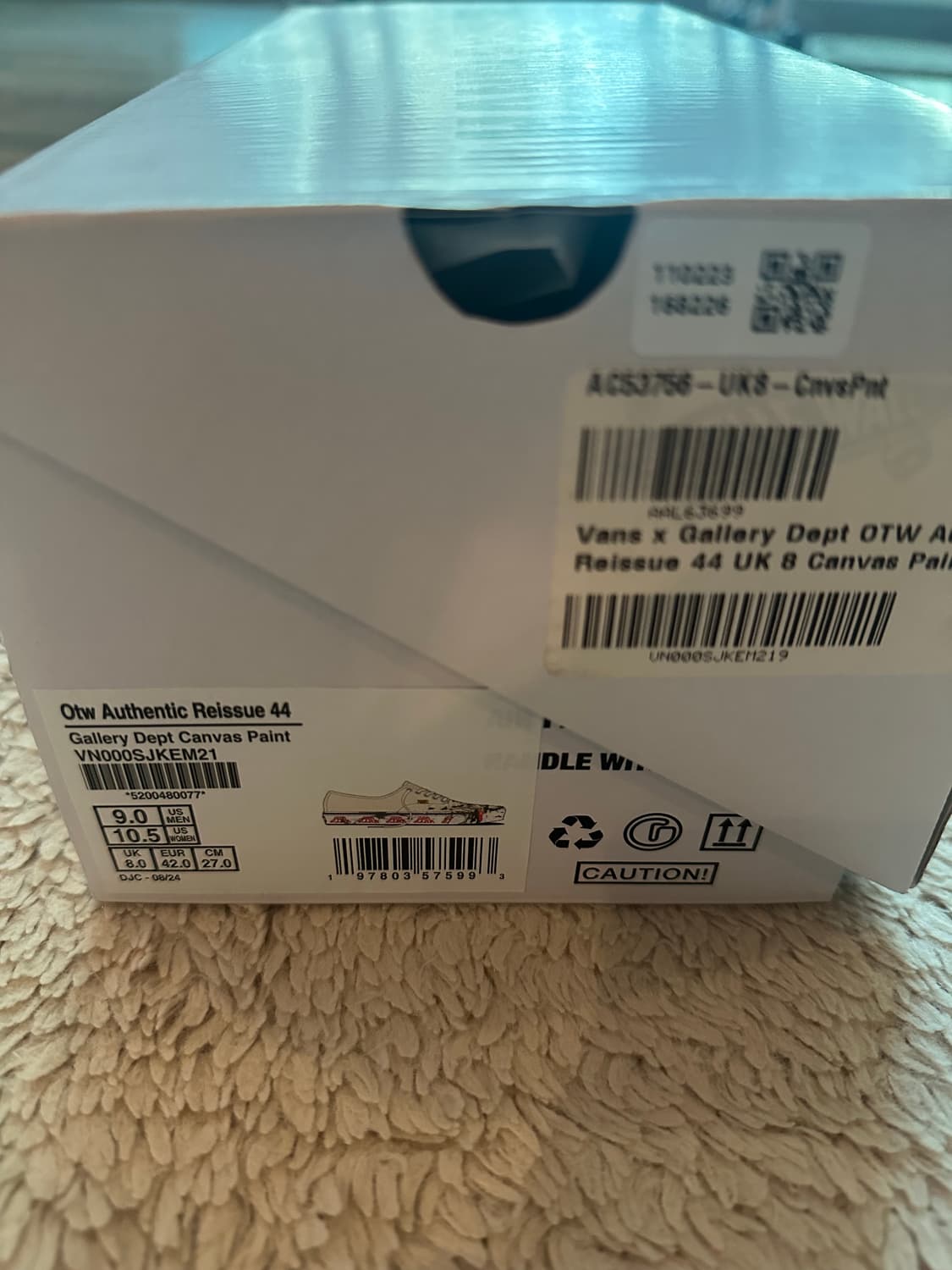 반스 x 갤러리 디파트먼트 어센틱 리이슈 44 아트 댓 스킬스 상품이미지3