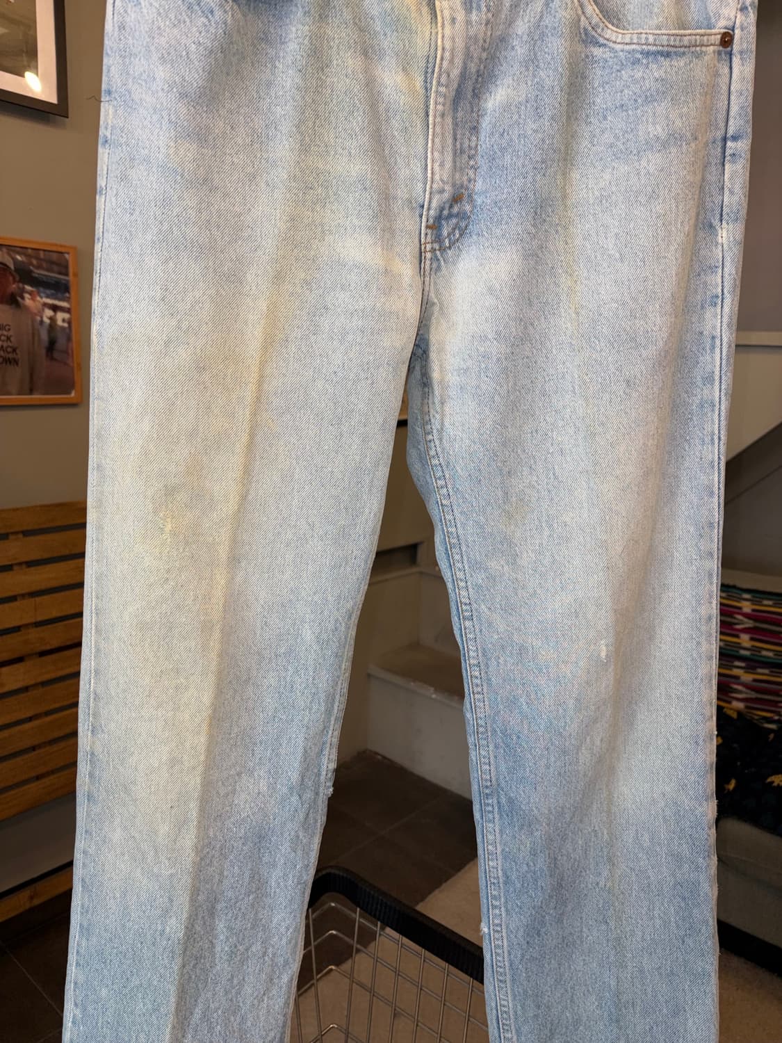 90’s Levi’s 517 USA washed denim pants 상품이미지7