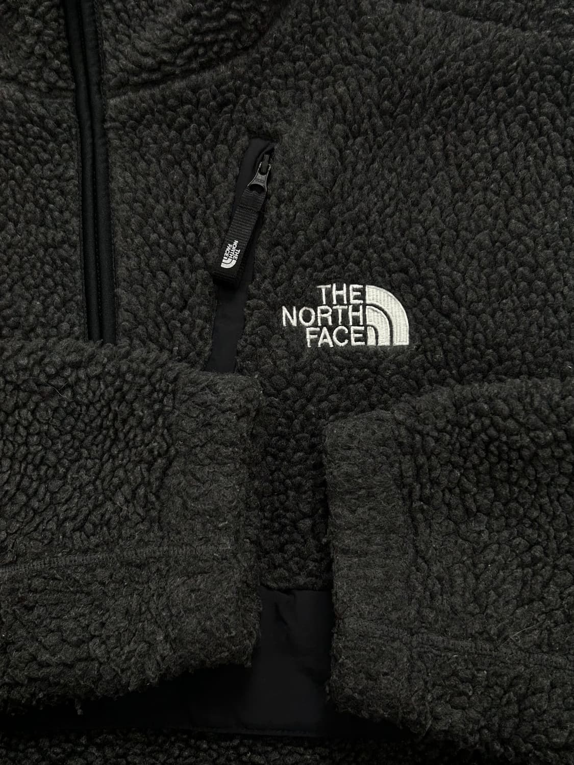 노스페이스 화이트라벨 딥그레이 후드 반집업 105 상품이미지5