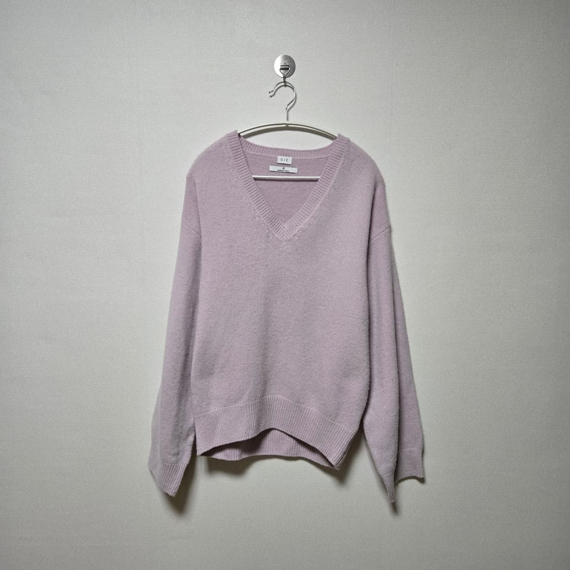 시에 메리노울 브이넥 니트 / 여성 니트  상품이미지3
